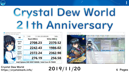 Crystal Dew World 21st Anniversary