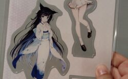水晶雫＆水晶碧コラボアクリルスタンド無償頒布